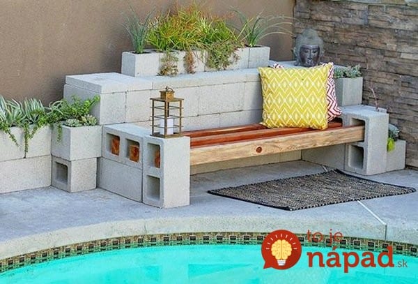 diy-cinderblock-garden-bench-patio-furniture-ideas-colorful-pillows