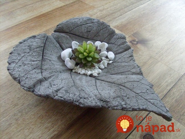 concrete-leaf-home-decor-bowl-gravel-succulent