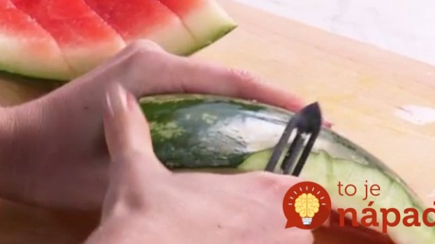 Šupku z melónu nevyhadzujte, poznáme skvelý tip, ako ju využiť!