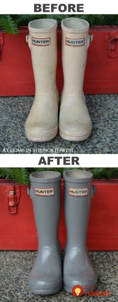 spray-paint-rubber-boots