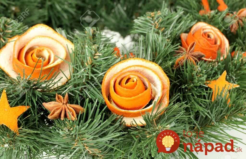17866841-christmas-wreath-decorated-with-rose-from-dry-orange-peel-stock-photo