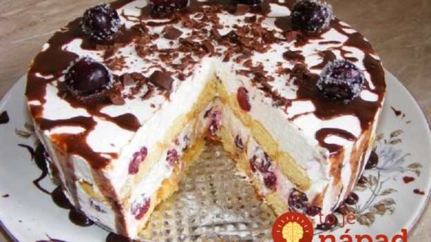 Úžasne chutná piškótová torta bez pečenia: Taká fantastická, že tromfne aj zložité pečené dezerty!