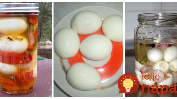 Keď budete nakladať zeleninu, pridajte do pohárov aj zopár vajec: Netreba zavárať a je to pochúťka ako hrom!