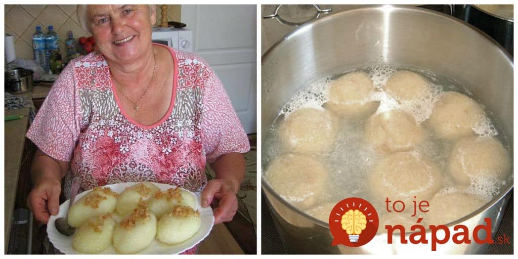 Výsledok vyhľadávania obrázkov pre dopyt Najlepší recept na zemiakové knedle: Originál od tetušky z Poľska, také dobré sme ešte nejedli!
