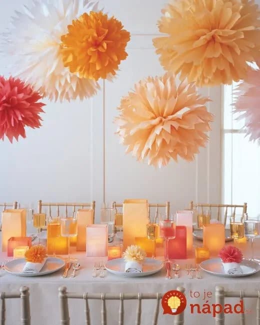 5 pôsobivých dekorácií, ktorých prípravu zvládnete sami