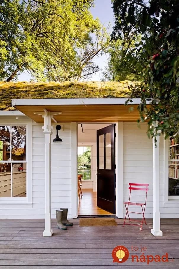 4 členná rodina našla šťastie v prírode a v malom víkendovom domčeku