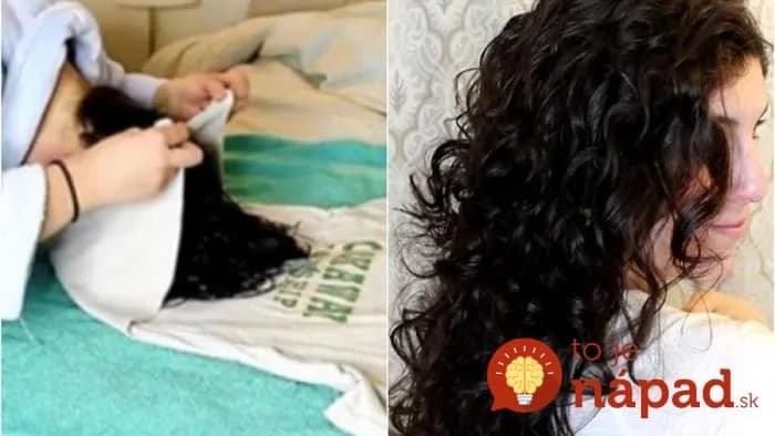 Video: Túžite po prirodzených kučerách? Získate ich pomocou obyčajného trička!