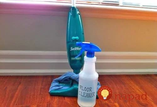 Prírodný čistic podláh, ktorý skutočne funguje!