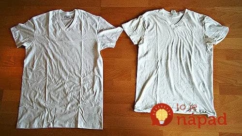 Zrazilo sa vám oblečenie? Tento jednoduchý trik mu vráti pôvodnú veľkosť a tvar!