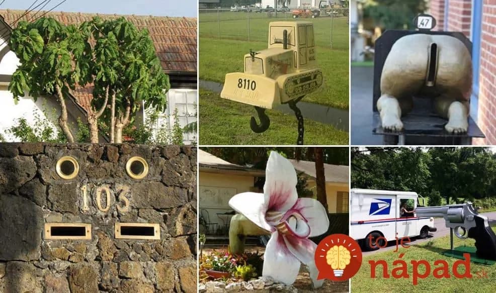 25 najbláznivejších poštových schránok, aké ste kedy videli!