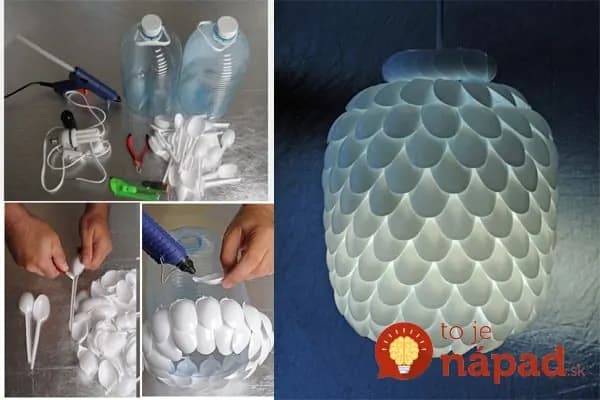 Úžasná „urob si sám“ lampa, ktorá nestojí takmer nič!