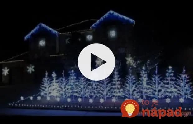 Video: Rodina pripravila pre celú ulicu úžasné vianočné predstavenie