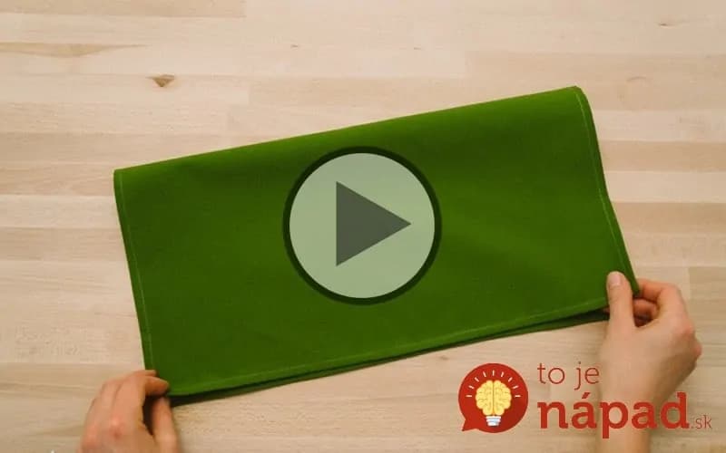 Video: Naučte sa, ako poskladať obrúsok do tvaru vianočného stromčeka