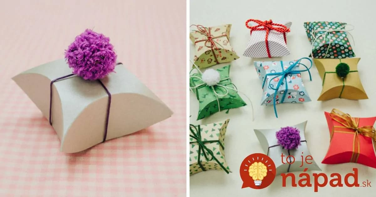Túto krásnu krabičku na darčeky vyrobíte pomocou obyčajného CD