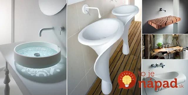 40 najunikátnejších umývadiel, aké ste kedy videli