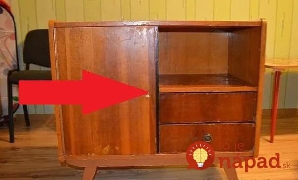 Na povale našiel starú komodu. Vyrobil z nej úžasný darček pre dcérku!