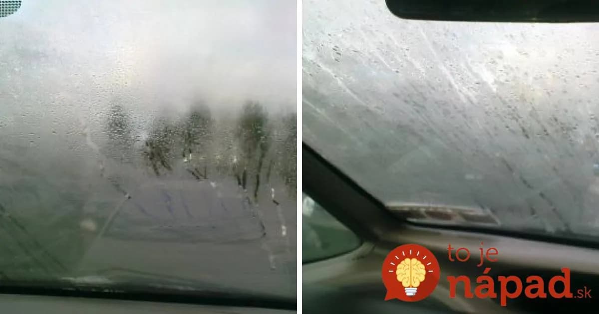 Ako na zahmlené okná? TENTO jednoduchý trik zvládne každý!