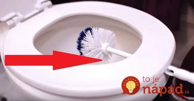 Viete, prečo by ste mali záchodovú kefu nechávať v tejto polohe?