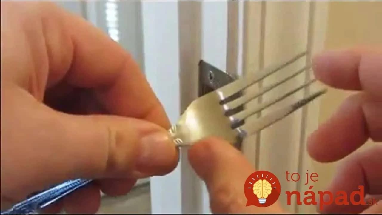 Chcete sa cítiť bezpečnejšie? Potrebujete len obyčajnú vidličku!