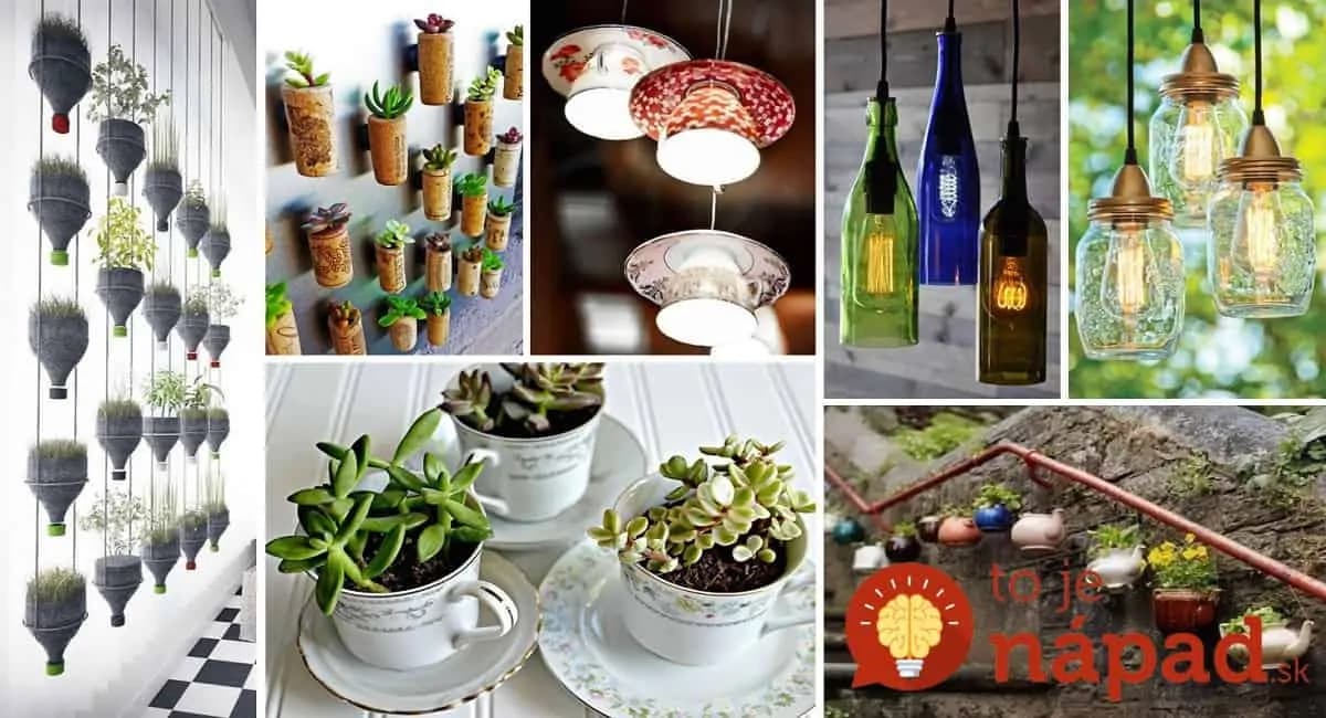 45 originálnych nápadov, ako vrátiť starým veciam z  kuchyne nový život!