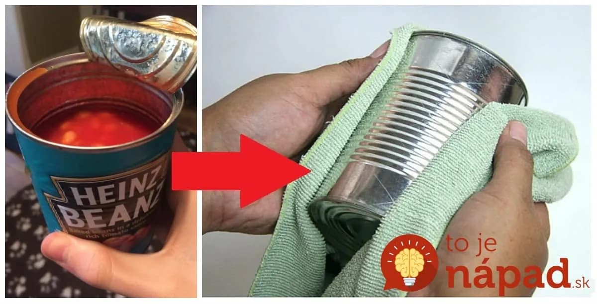 Keď sa konečne uvidíte tento nápad, už nikdy nevyhodíte prázdnu plechovku!