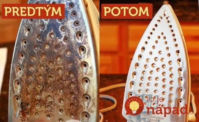 Tipy ako rýchlo a jednoducho vyčistiť pripálenú žehličku a odstrániť vodný kameň