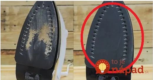 Najjednoduchší spôsob ako vyčistiť pripálenú žehličku