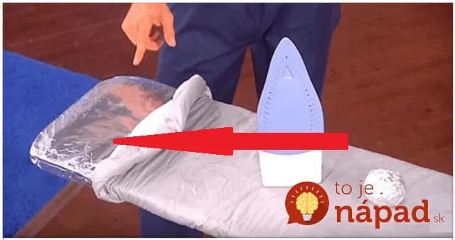 Žehliacu dosku pokryli alobalom. Tento skvelý trik zmení spôsob, akým žehlíte!