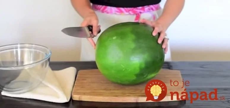 Geniálne tipy ako nakrájať melón