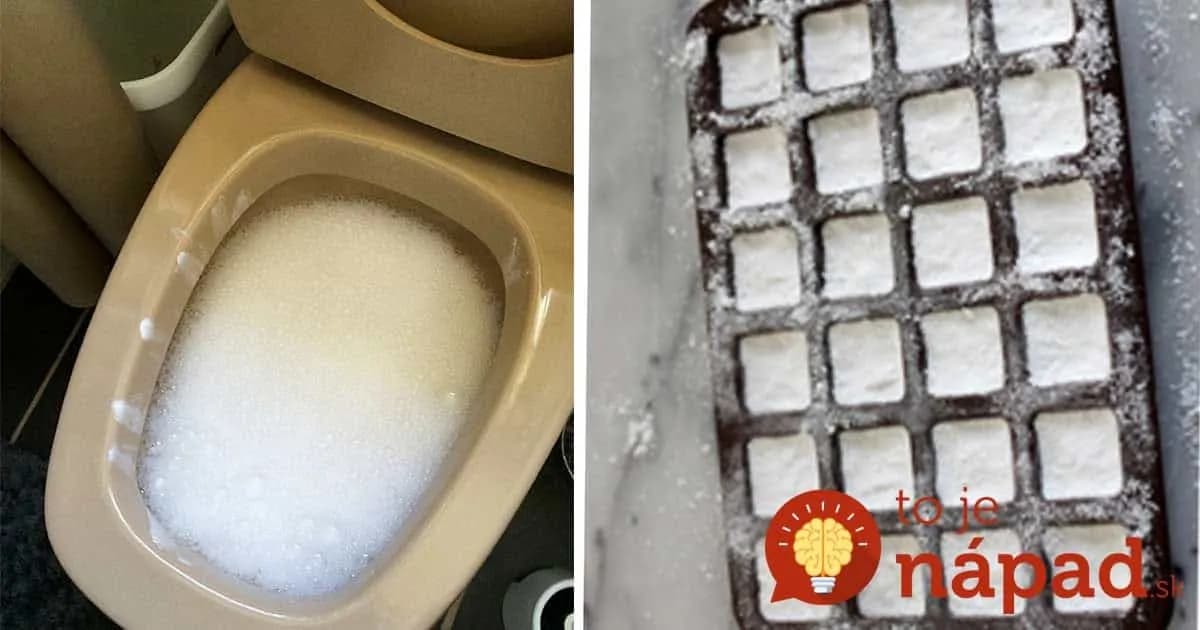Žiarivo čistá toaleta bez drhnutia? Zázraky na počkanie dokáže TÁTO prísada!