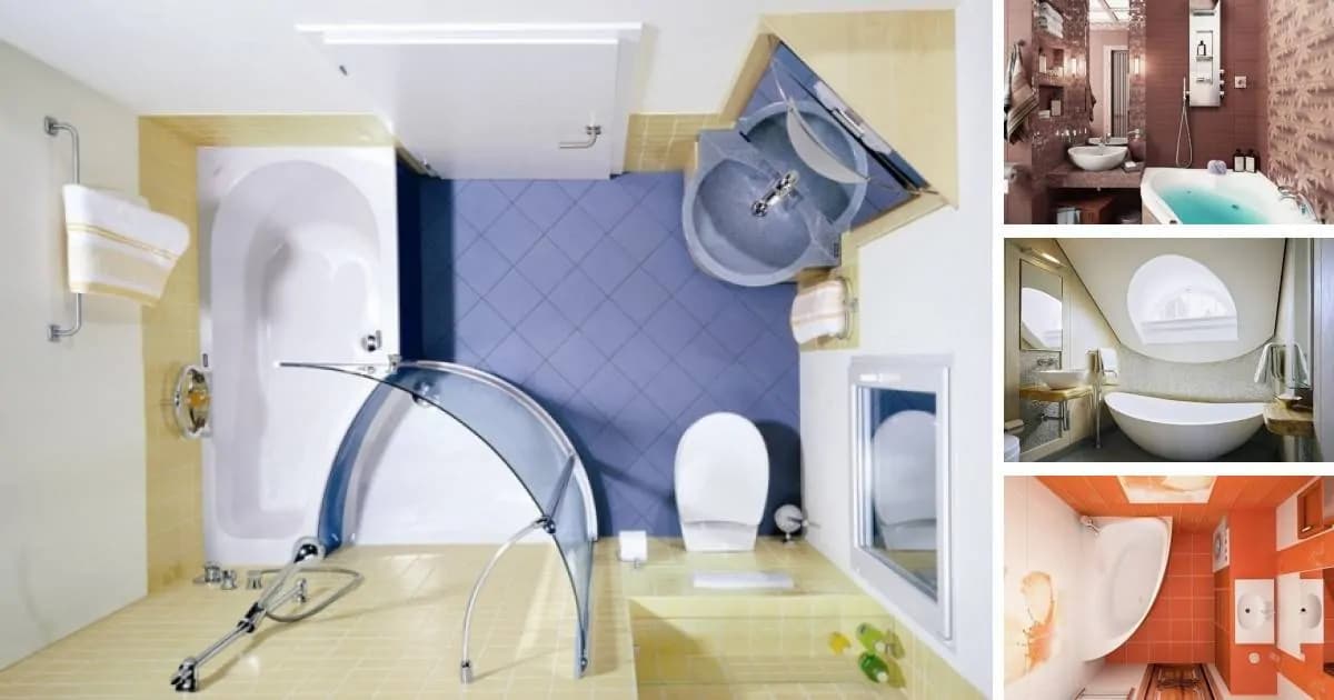 Interiérový dizajnér zhromaždil 33 geniálnych riešení pre malé kúpeľne: Vyzerajú úžasne!