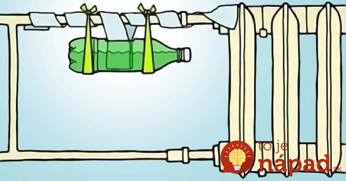 Žena priviazala fľašu k radiátoru. Keď sa dostavili výsledky, začala to robiť každý rok!