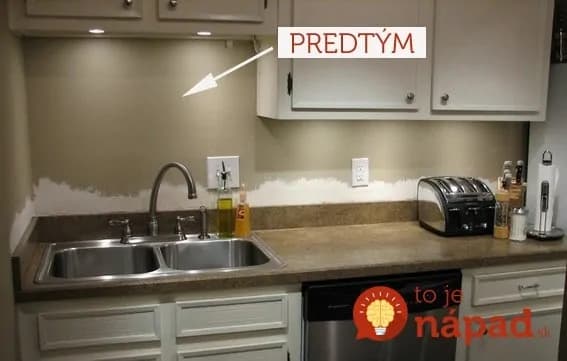 Muž pripravil pre manželku krásne prekvapenie. Kým bola preč, takto vylepšil kuchynskú linku!