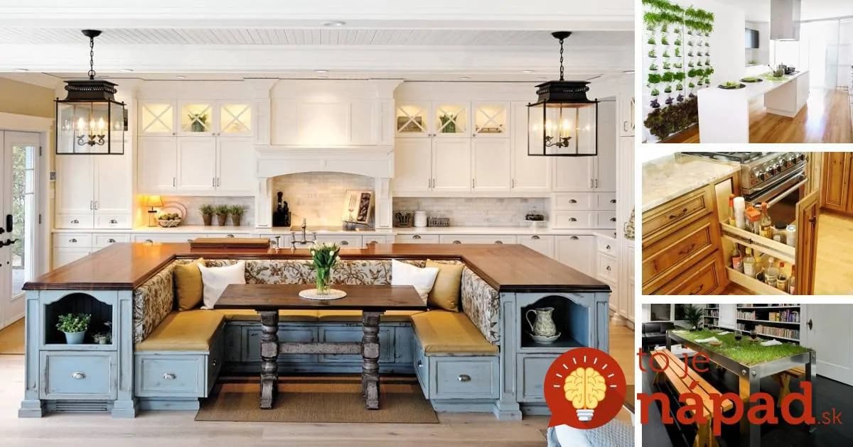 33 geniálnych nápadov do kuchyne