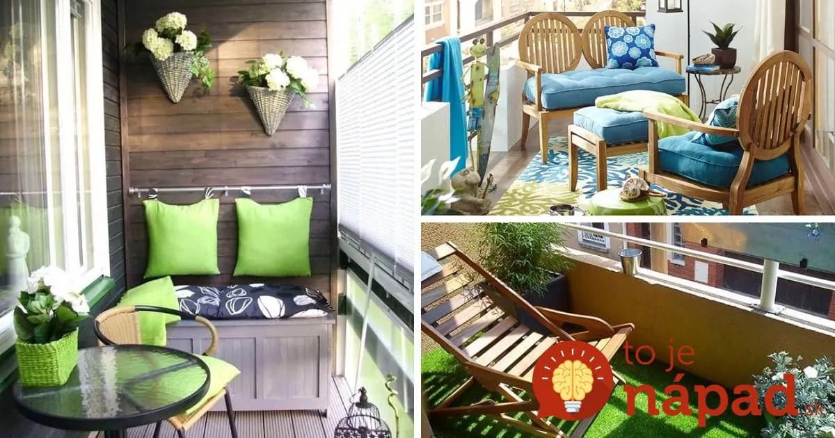 33 krásnych inšpirácií, ako premeniť obyčajný balkón na súkromný kúsok raja!