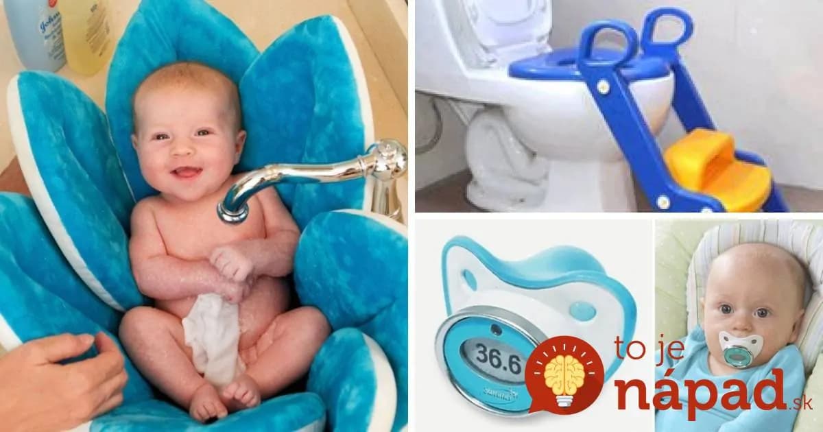 21 zábavných a užitočných vynálezov, ktoré uľahčia život (nielen) mladým rodičom!