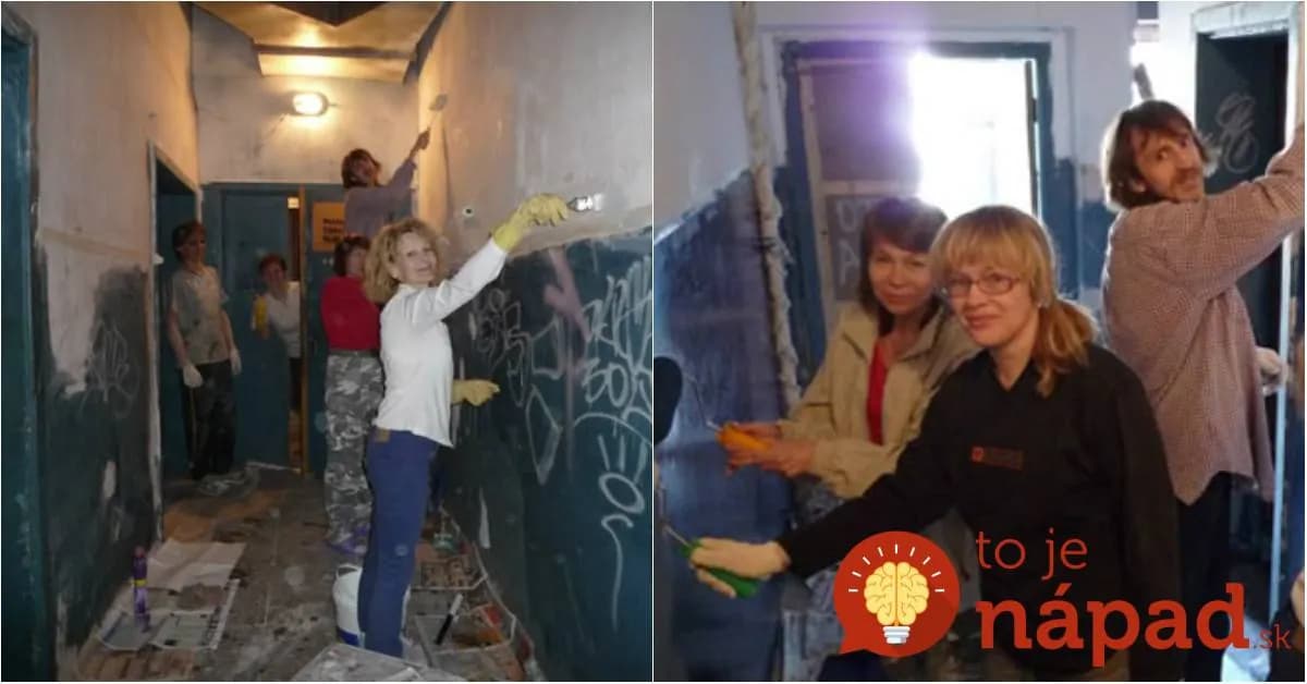 Obyvatelia bytovky boli znechutení zo stavu spoločných priestorov. To, čo urobili za niekoľko dní je skutočne neuveriteľné!