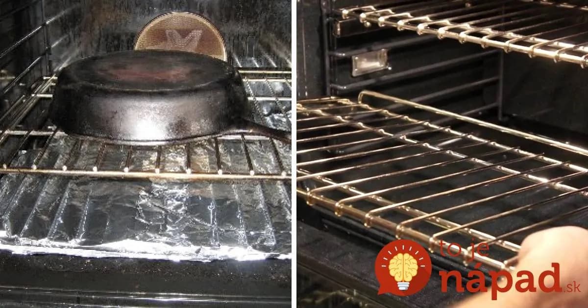 Bez námahy: Jednoduchý tip, ako vyčistiť mriežku z rúry!