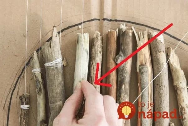 Celkom zadarmo: Táto žena vám predvedie, ako premeniť popadané konáre na čarovnú ozdobu!