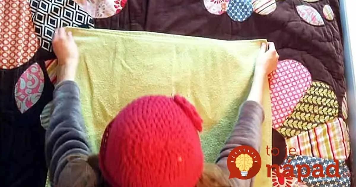 Nevyhadzujte staré uteráky: 11 geniálnych nápadov, ako ich využiť u vás doma!