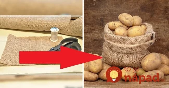 V pivnici našla staré vrecia: Namiesto toho, aby ich vyhodila, prišla s geniálnym nápadom, ako ich využiť!