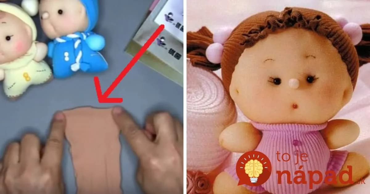 Staré silonky nevyhadzujte: Takto jednoducho z nich vyrobíte utešenú mäkučkú bábiku!