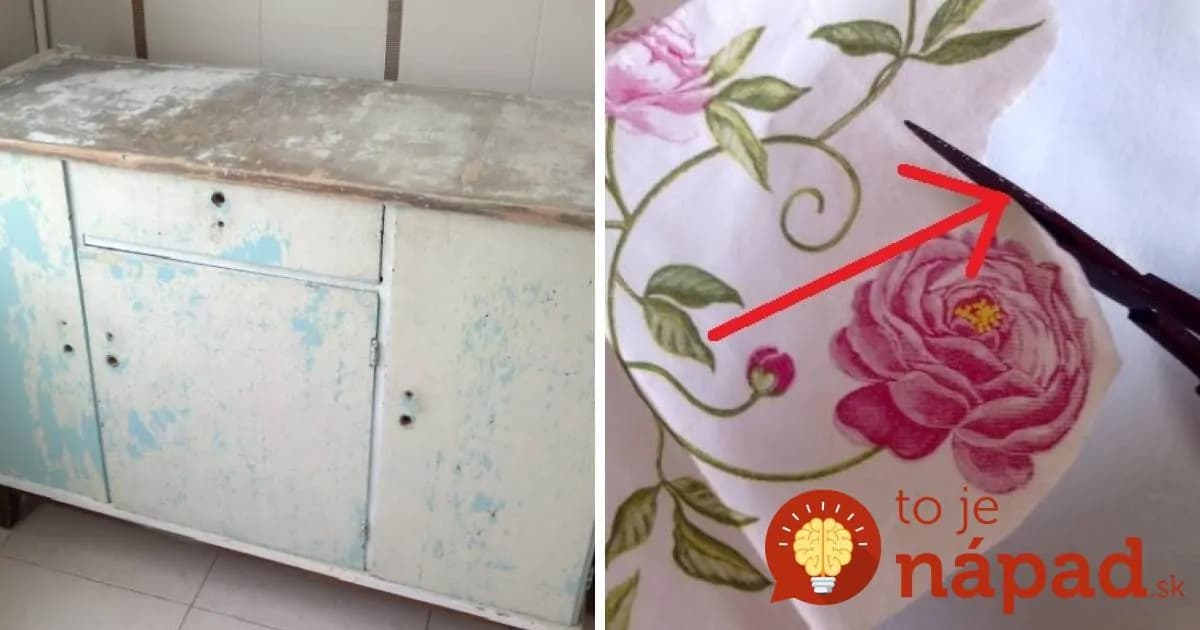 Ušetríte a výsledok je úžasný: Táto žena vám ukáže geniálne jednoduchý tip, ako premeniť starý nábytok na nepoznanie!