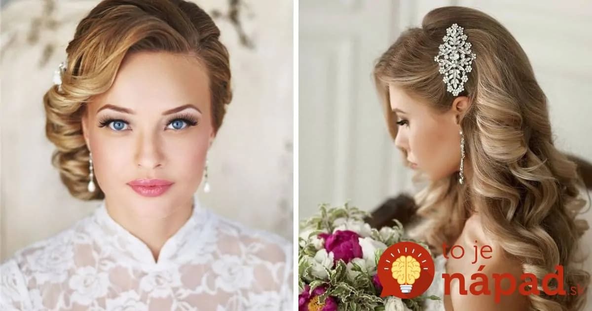 35 nádherných svadobných účesov pre rôzne dĺžky vlasov!