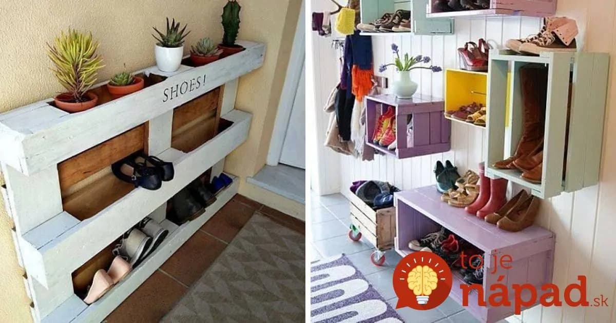 Perfektné nápady, ako zariadiť predsieň a ušetriť peniaze aj priestor!