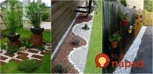 25 krásnych nápadov, ako skrášliť na jar záhradu pomocou obyčajného štrku!