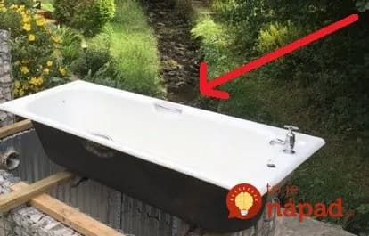 Po prerábaní kúpelne im ostala stará vaňa: Manžel ju postavil do záhrady a vyrobil z nej to najúžasnejšie prekvapenie pre svoju ženu!