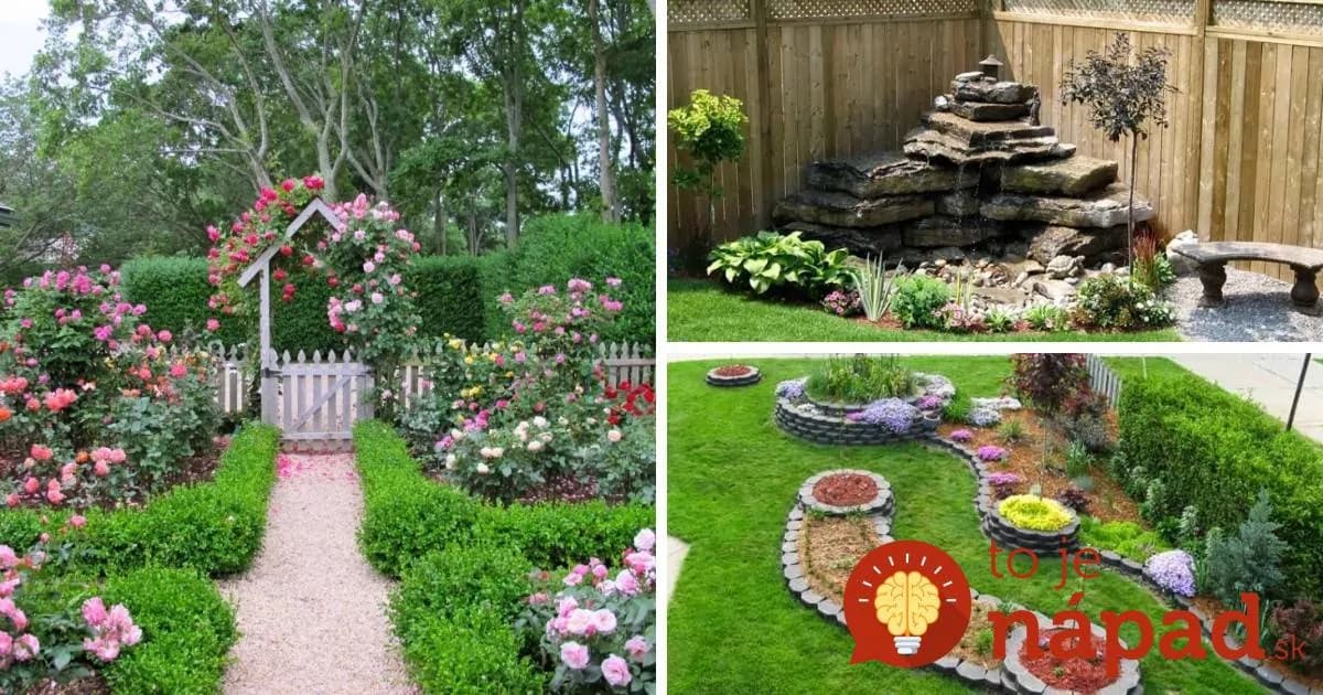 Nepotrebujete záhradného architekta: 17 nápadov, vďaka ktorým bude vaša záhrada najkrajšia v okolí!