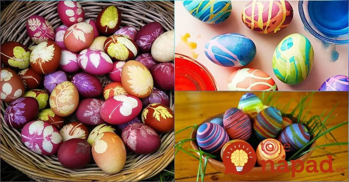 Potrebujete len vodu a týchto pár trikov: 9 prekrásnych tipov, ako vyzdobiť kraslice na poslednú chvíľu!