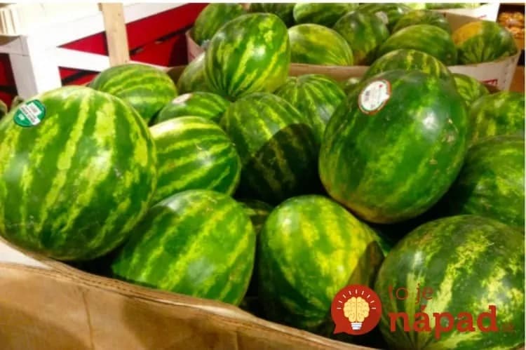 Perfektný trik, ako si v obchode vybrať ten najsladší melón